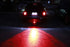 Red 24W LED Rear Bumper Center Backup Reverse Light For 13-19 Fiat 500 Abarth GQ