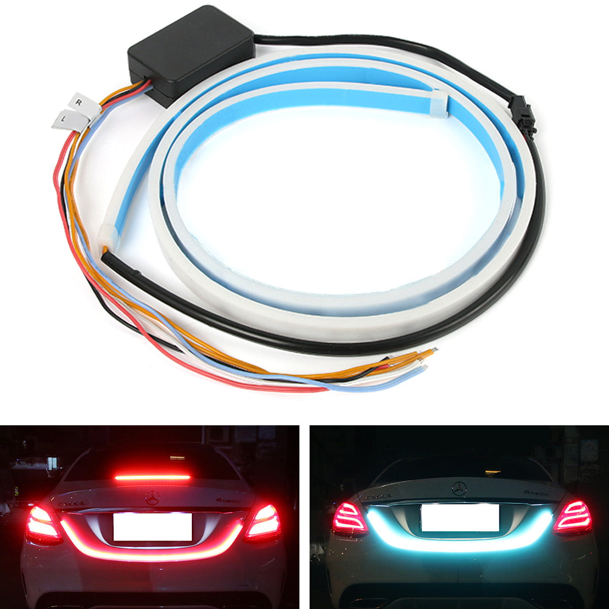 Multi-Color Trunk Lid Gap LED Strip For Car SUV Tailgate