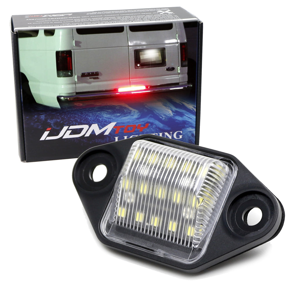 OE-Fit 2W 18-SMD LED License Plate Light For Ford E150 E250 E350 E450 —  iJDMTOY.com