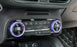 Blue Aluminum AC Climate Control & Audio Volume Knob Rings For Ford 20-up Escape