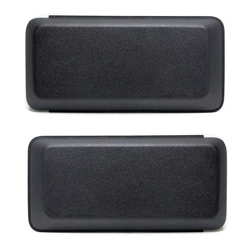 OE-Spec Matte Black Plastic LH/RH Front Lower Bumper Cover Caps For 2018-20 F150