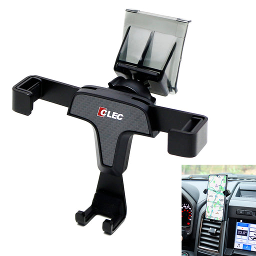 Smartphone Gravity Holder w/Exact Fit Clip-On Dash Mount For 2015-2020 Ford F150