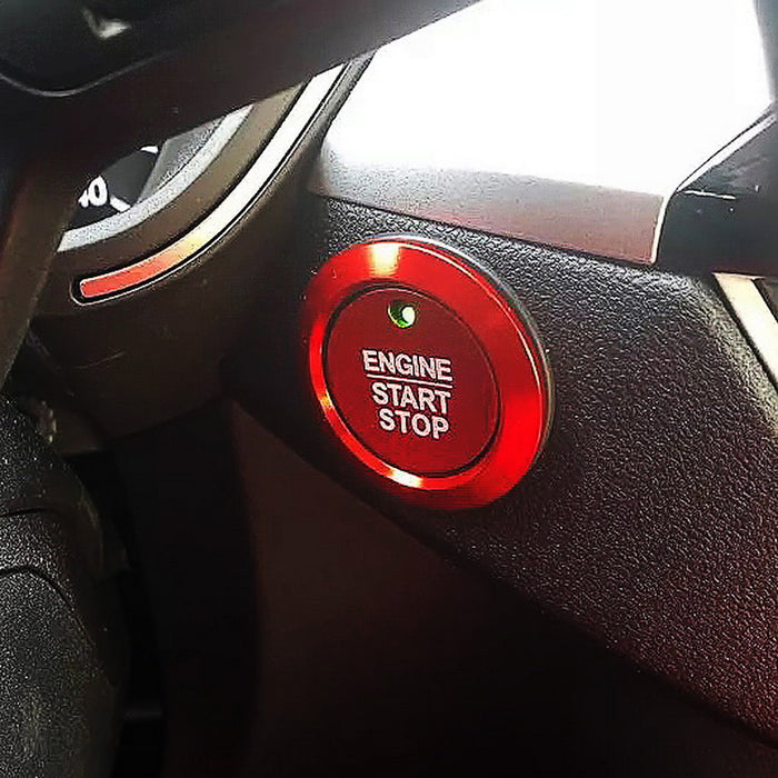 Ford Raptor Ranger Start Button Ford F-150 Raptor Keyless Engine Push Start Button & Surrounding Ring ...