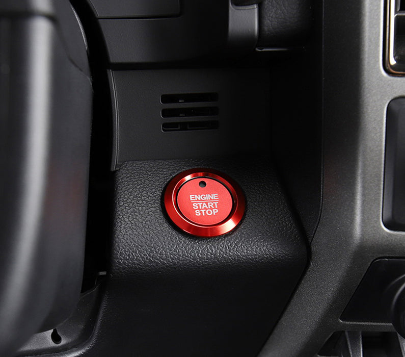 Ford Raptor Ranger Start Button Ford F-150 Raptor Keyless Engine Push Start Button & Surrounding Ring ...
