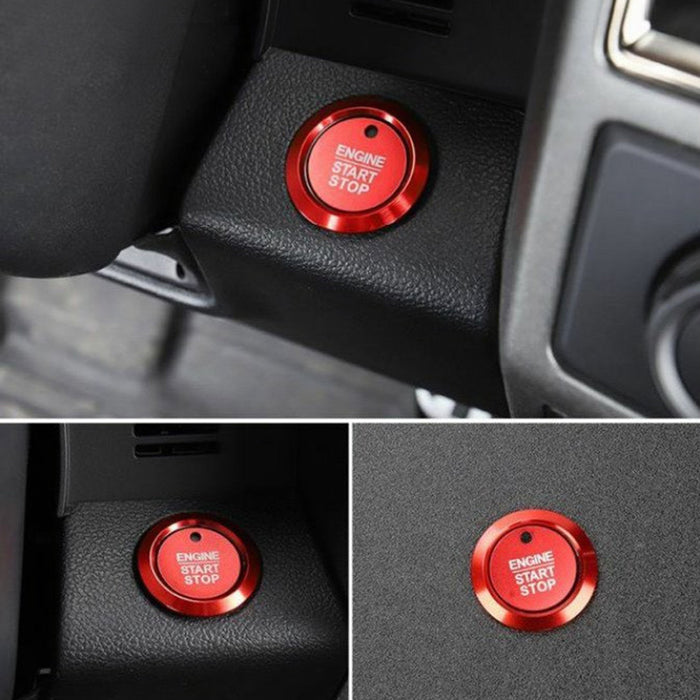 Ford Raptor R Button Ford F-150 Raptor Keyless Engine Push Start Button & Surrounding Ring ...