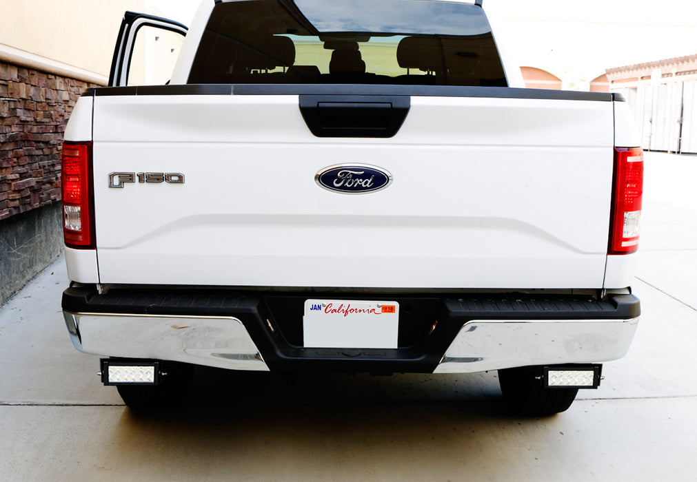 AUXITO White LED License Plate Lights For 2015-2021 Ford F-150 – Smoked/Tinted, 2-Pack, CANbus Ready