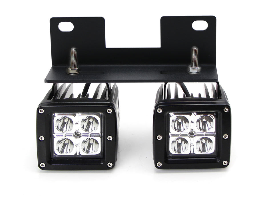 Raptor Style 80W Dual CREE LED Pods w/Foglamp Bracket/Wiring For 04-06 iJDMTOY.com Raptor Style 80W Dual CREE LED Pods w/Foglamp Bracket/Wiring For 04-06 iJDMTOY.com