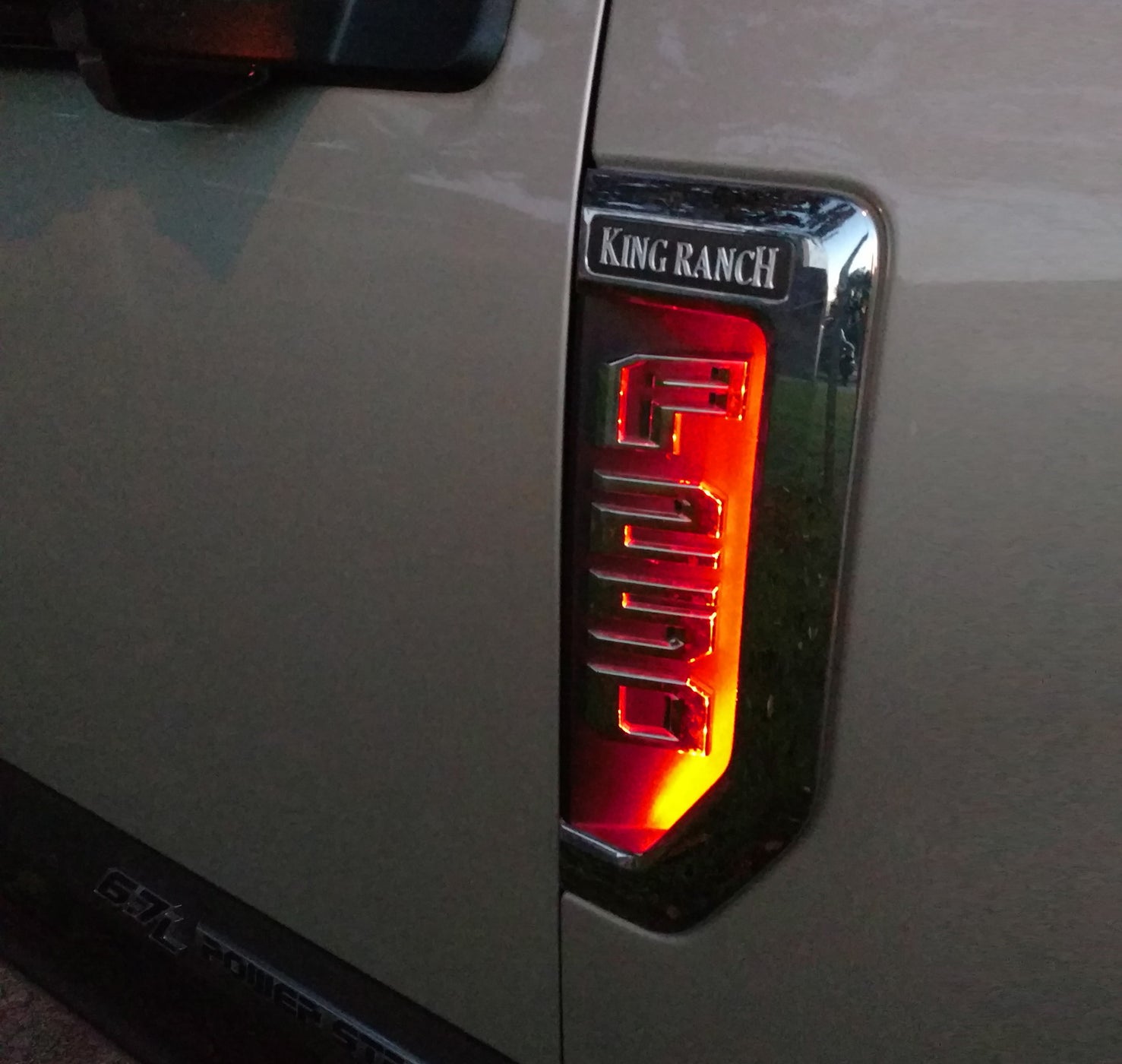 thumbnail interactive-video image 1 of IJDMTOY White LED Side Fender Emblem Background Illumination Kit For 2021+ Ford F150 1 of 5