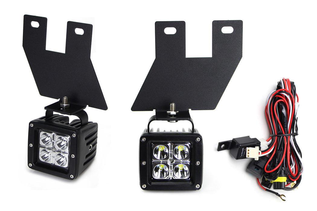 40W CREE LED Pods w/ Foglight Bracket, Wirings For Ford F250 F350 F450 iJDMTOY.com 40W CREE LED Pods w/ Foglight Bracket, Wirings For Ford F250 F350 F450 iJDMTOY.com