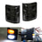 Smoked Lens White/Amber LED Side Mirror Marker Lights 08-16 Ford F250 F350 F450