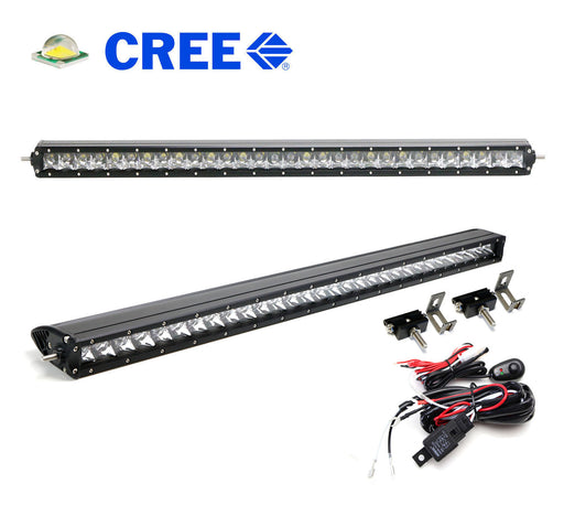 150W 30" CREE LED Light Bar w/ Lower Bumper Bracket, Wire For 2011-16 F250 F350