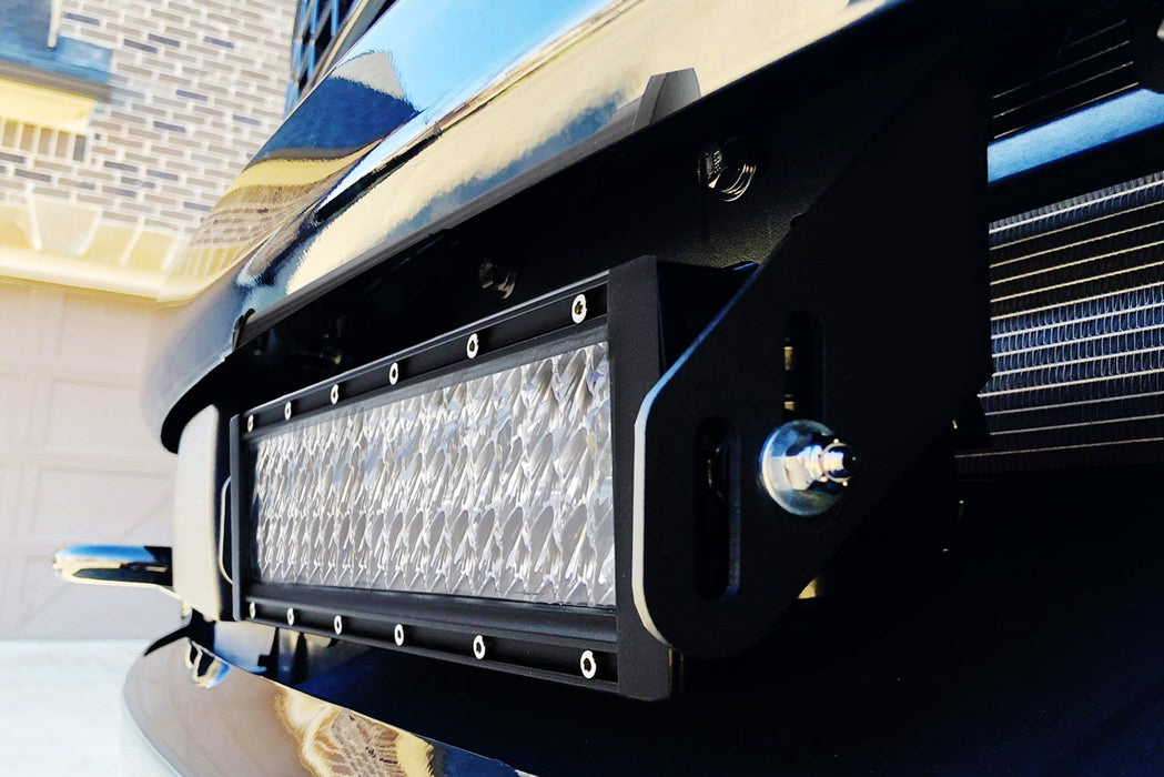 12" 80-LED Light Bar w/ Lower Bumper Bracket, Wirings For 2017-22 Ford F250 F350