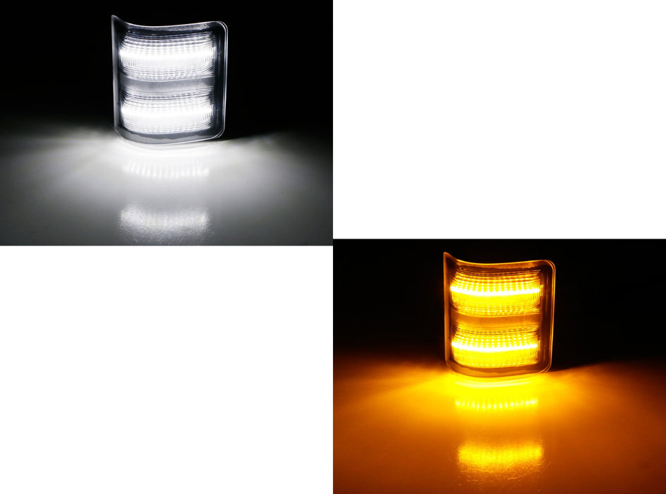 LED Side Mirror Marker Light For 08-16 Ford Super Duty F250 F350 F450 Switchback LED Side Mirror Marker Light For 08-16 Ford Super Duty F250 F350 F450 Switchback