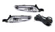 Left/Right OEM-Spec LED Fog Lamps w/ Wire For 17-18 Ford Fusion, 18-up Explorer