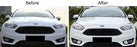 Mustang-Style /// LED Stripe Daytime Running Lights DRL Kit For 15-18 Ford Focus