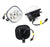 Full 2x2 LED Fog Light Kit w/Foglight Bezels, Wires For Ford F250 F350 F450 F550
