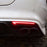 Red Lens Fluid Style LED Bumper Reflector Tail Lights For 2013-up Ford Fusion
