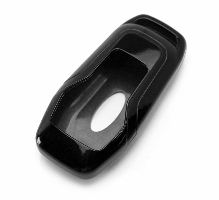Glossy Black Key Fob Shell Cover For Ford Lincoln Intelligent Access Smart Key