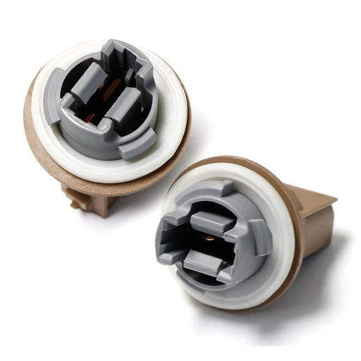 2 OE-Spec Bulb Sockets For Ford Headlamp Parking, Turn Signal, Brake Tail Lights