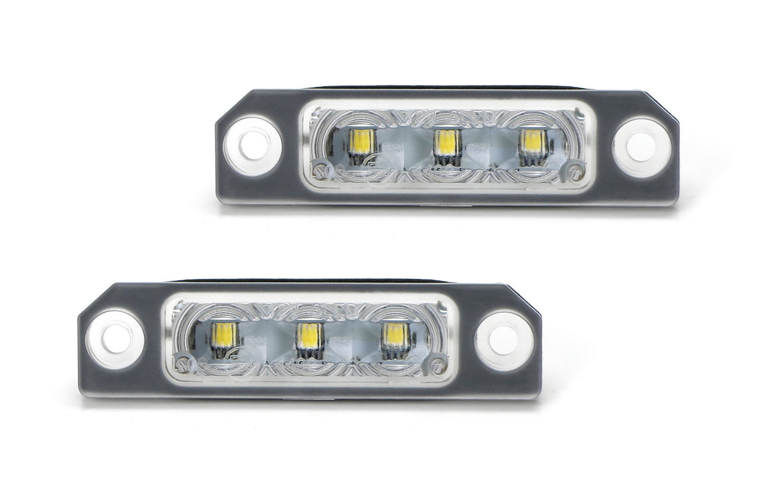 OEM-Replace 3-Diode White Osram LED License Plate Light Assy For Ford ...