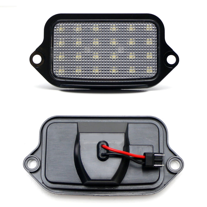 OE-Fit 24-SMD Full LED License Plate Lights For 05-09 Gen5 Pre-LCI Ford Mustang