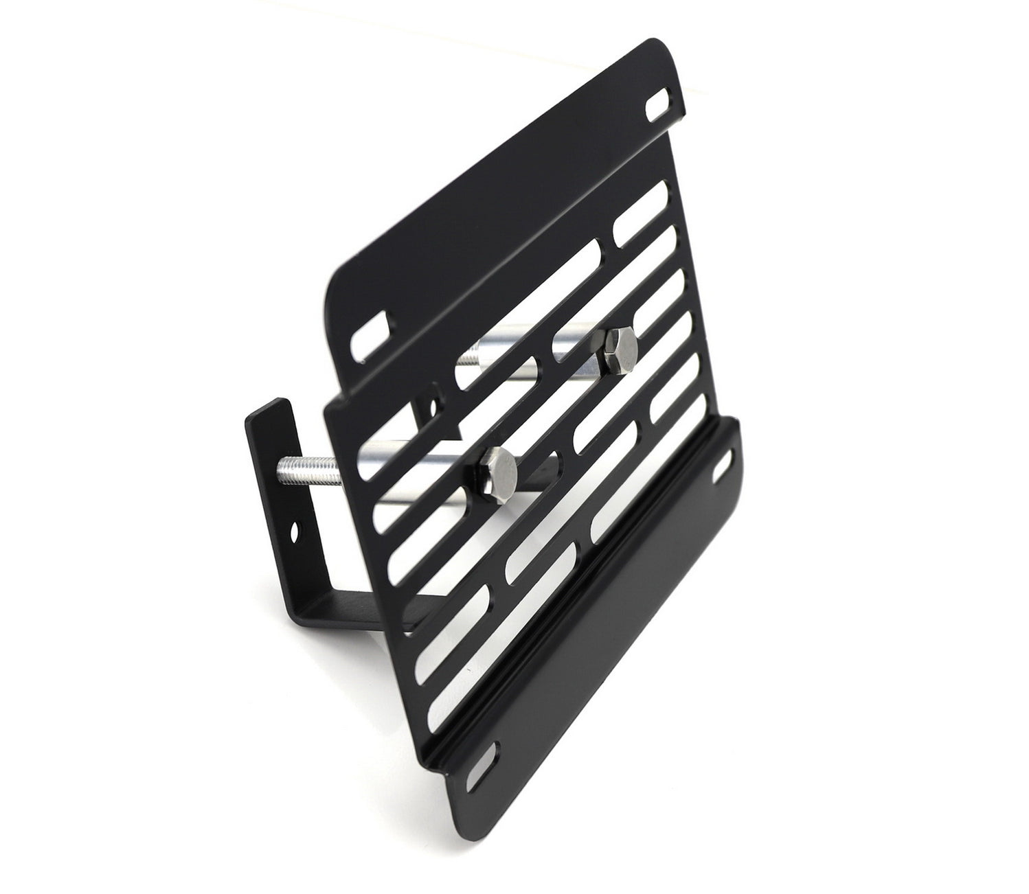 Ford Mustang No Drill Grille Mesh Mount License Plate Relocator Kit