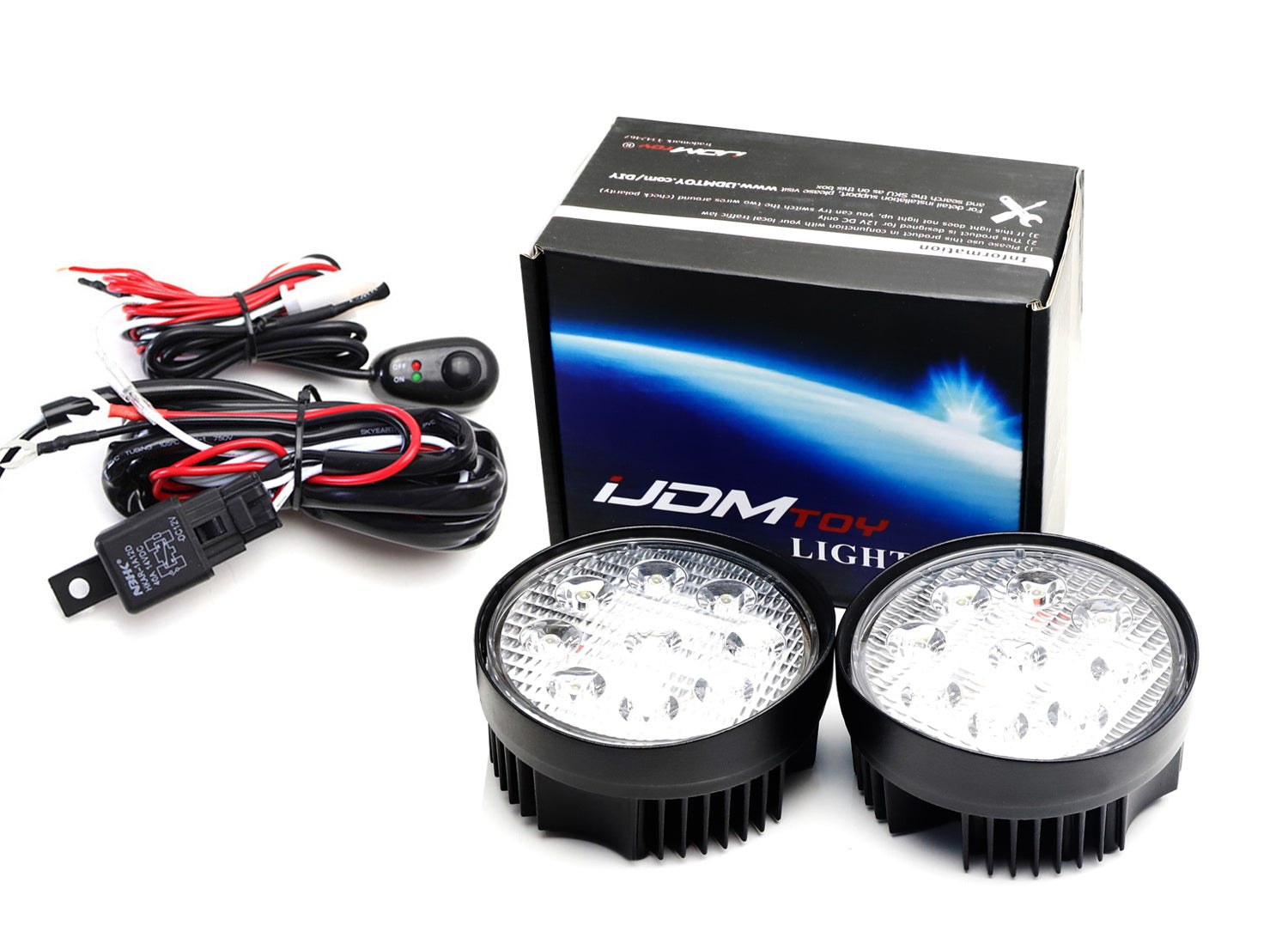 Front Fogs Rally 54W High Power Rally Style 4.7