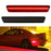 Smoked Lens Red Full LED Rear Side Marker Light Kit For 1999-2004 Ford Mustang