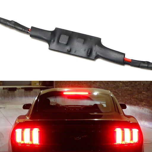 Plug-N-Play Strobe Flash Module For 2015-2023 Ford Mustang LED Third Brake Light