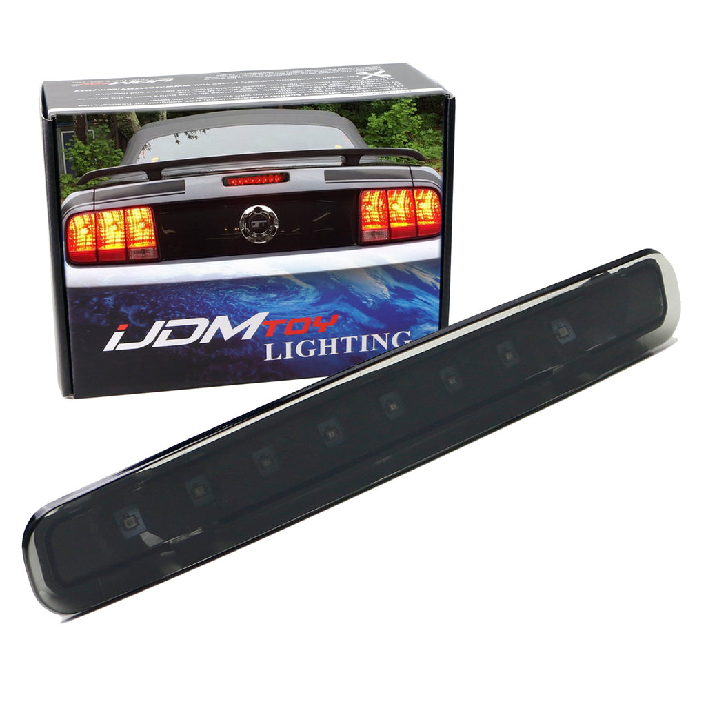 Dark Smoked Lens LED Trunk Lid Third Brake Light For 05-09 Pre-LCI