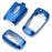 Blue TPU Key Fob Protective Case For 17-up Ford Edge Fusion, 18-up Mustang F-150