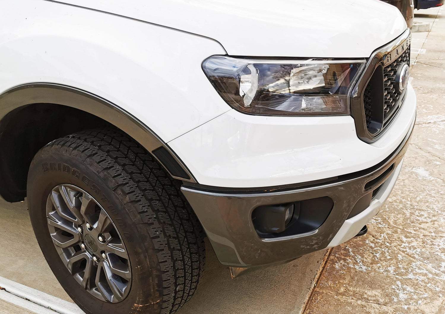 Full Amber LED Bumper Side Marker Lights For 19-up Ford Ranger ...