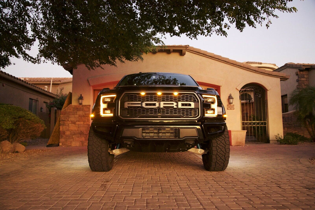 thumbnail image 2 of JDMTECH Smoked Lens LED Fender Flare Sidemarker Lights For Ford F-150 Raptor 2017-2020 2 of 6