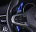Blue CNC Billet Steering Wheel Paddle Shifter Extension For 18-up Genesis G70 4D