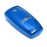 Blue Gloss TPU Keyfob Protective Case For Genesis 21+ G80 GV80 Keyless Smart Key