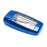 Blue Gloss TPU Keyfob Protective Case For Genesis 21+ G80 GV80 Keyless Smart Key