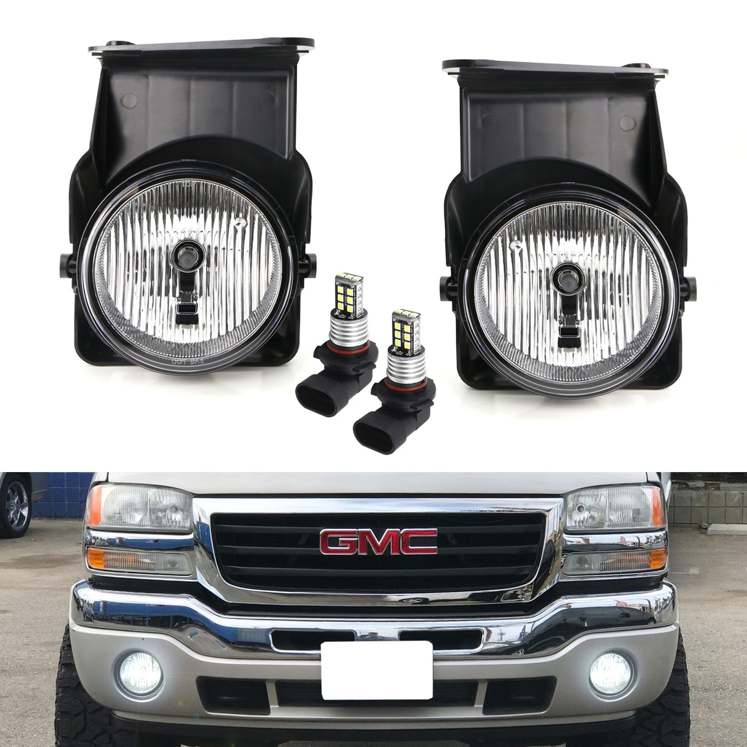 22891788 Fog Light Assembly Kit For Cars Trucks SUV Direct OEM replacement Add ...