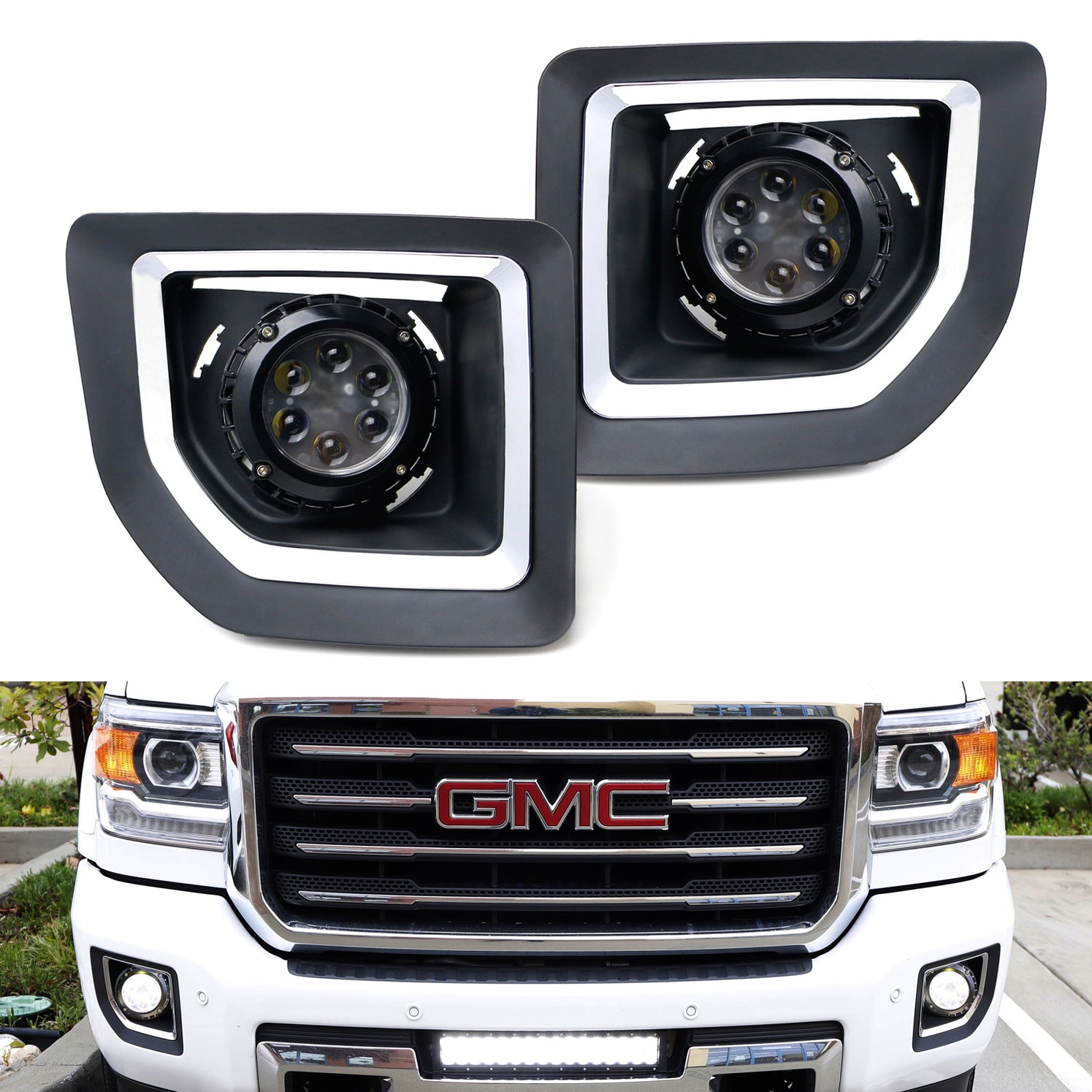 Fog Light Assembly Kit For Cars Trucks SUV Direct OEM replacement Add ...