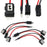 H1 or H7 To Bi-Xenon Solenoid Magnetic Hi/Lo Adapter Splitter Wires For Headlamp
