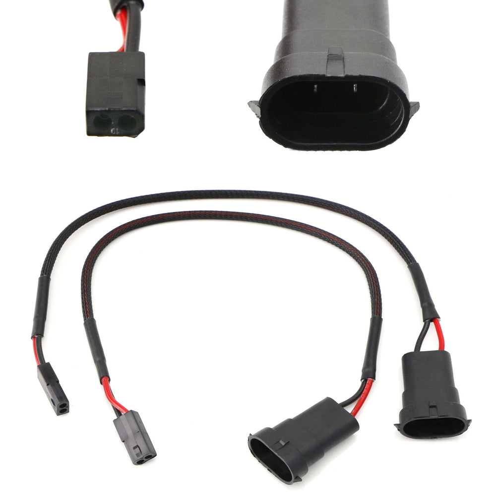 iJDMTOY (2) 9006/9005 To Bi-Xenon Solenoid Magnetic Hi/Lo Adapter Spli iJDMTOY (2) 9006/9005 To Bi-Xenon Solenoid Magnetic Hi/Lo Adapter Spli