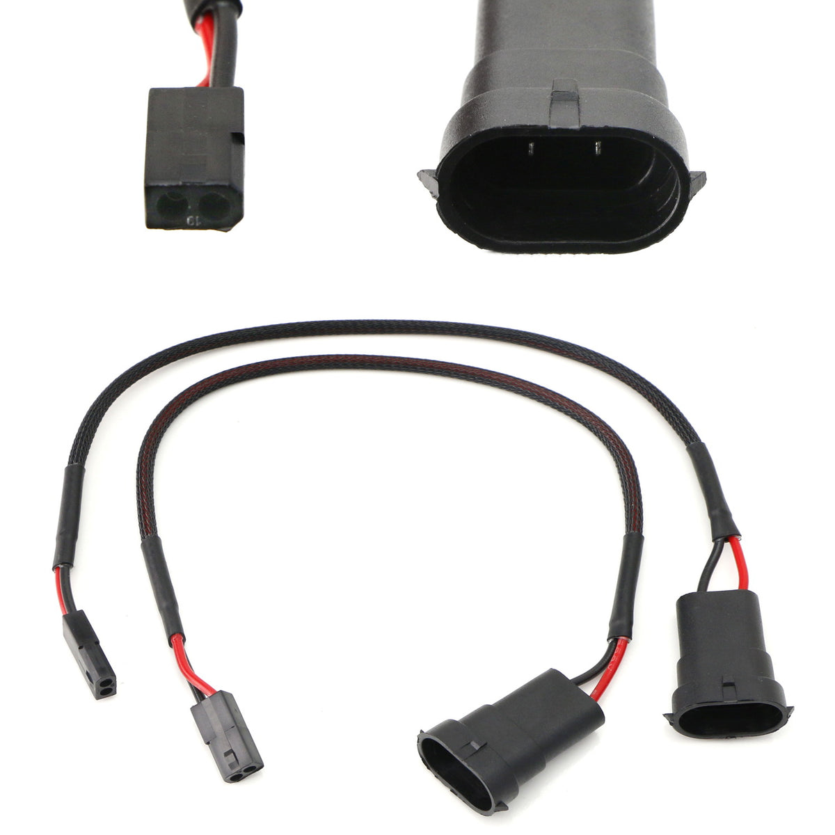 H11 880 To BiXenon Hi/Lo Adapter Wire For Headlamp Projector