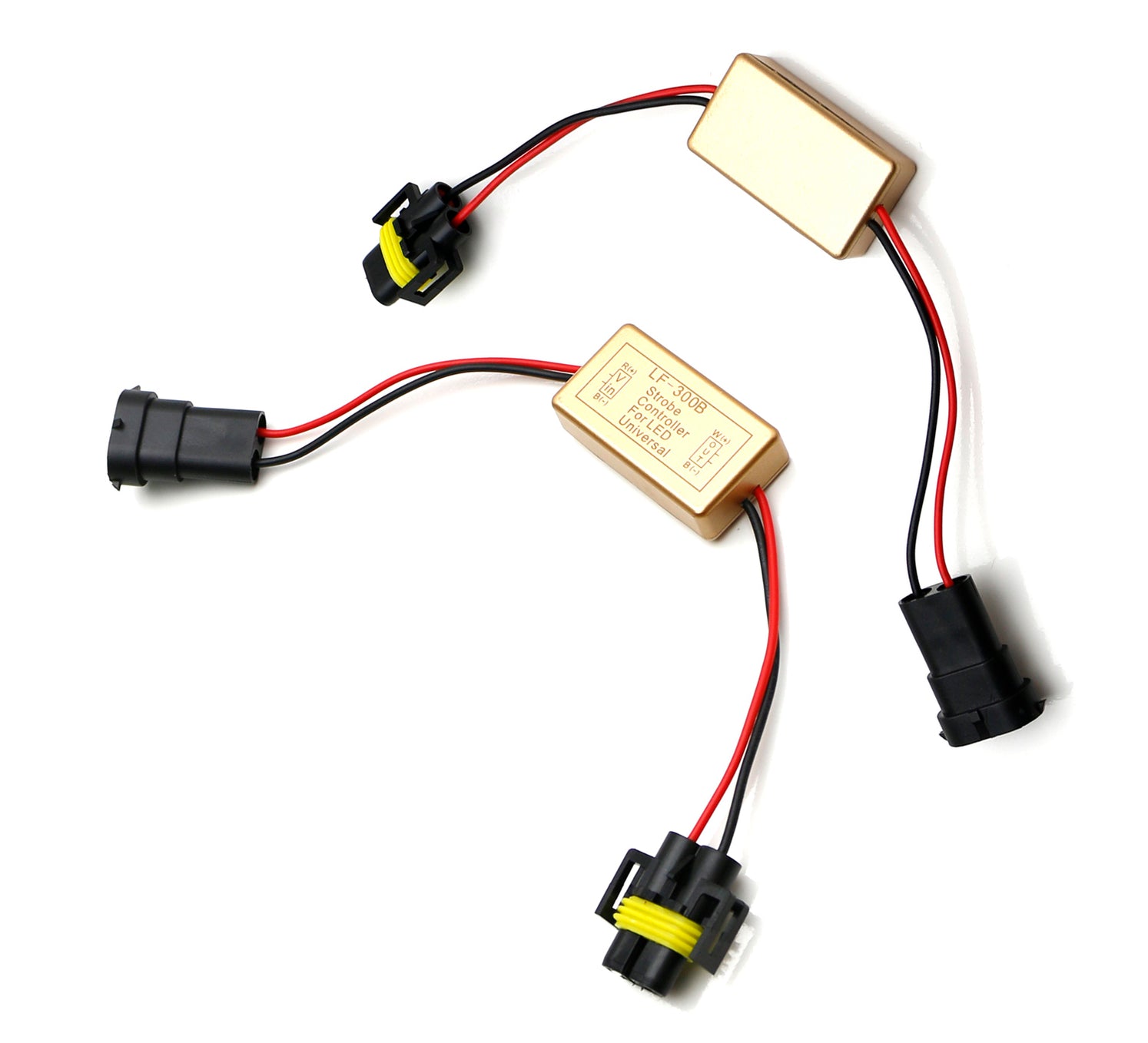 Plug-N-Play Headlight Fog Driving Light Use Strobe Flash Module Box ...