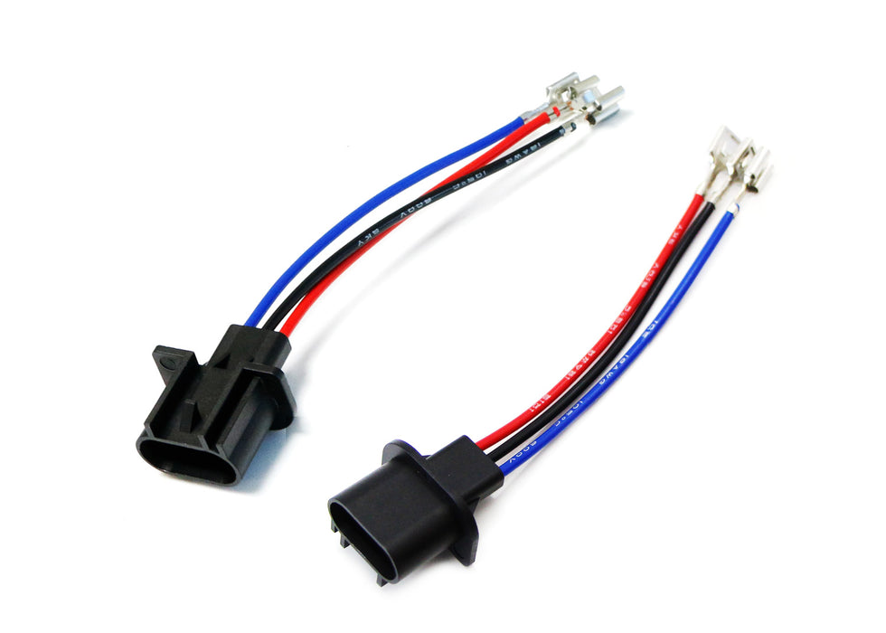 Aramox 9007 To H13 Headlight Wiring Adapter - 12V-24V Fog Light Connector For 1999-2004 Ford SUPER DUTY
