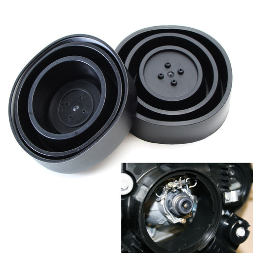Universal Sealed Opening Rubber Housing Cover Caps For Headlamp Install LED Kit