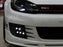 HID White 30W High Power Flexible LED Daytime Running Lights w/ Free Shape Style