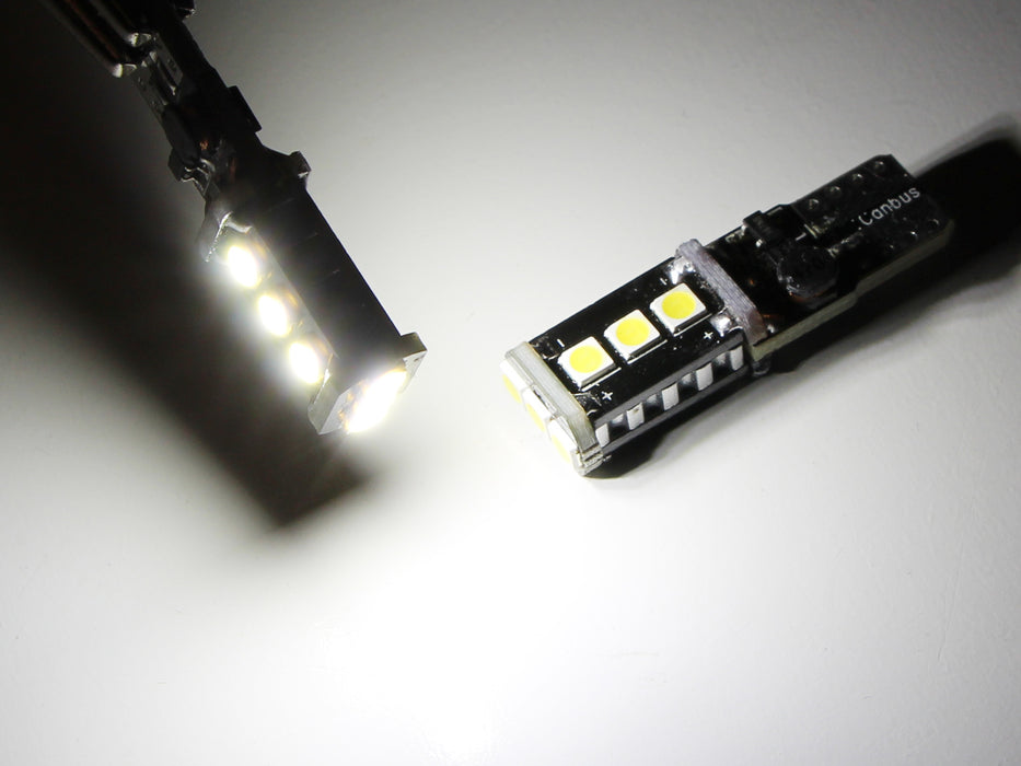 Xenon White Error Free 912 921 T15 LED Bulbs For 12V Car Backup Reverse Lights