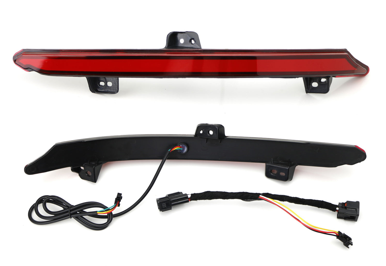 Red Lens Full LED Bumper Reflector Tail & Brake Lights For 2018-22 Hon ...
