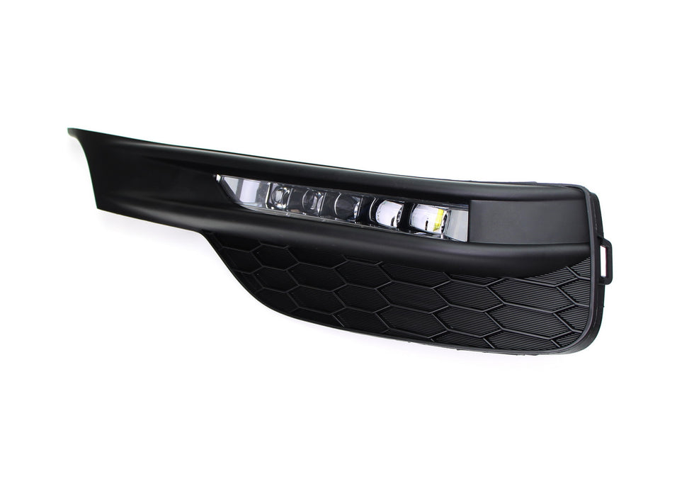 For 2016 2017 Honda Accord Front Lower Bumper Grille LED Fog For 2016 2017 Honda Accord Front Lower Bumper Grille LED Fog