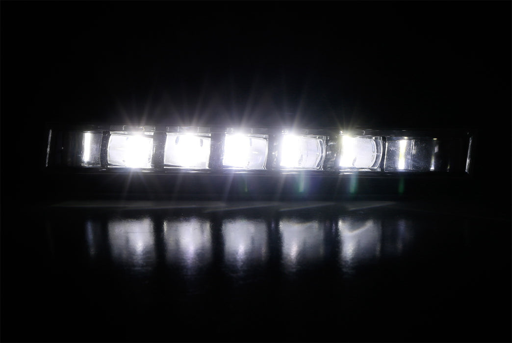 OEM Spec White LED Fog Light Kit w/ Bezel, Wiring For 2016-17 Honda Accord Sedan