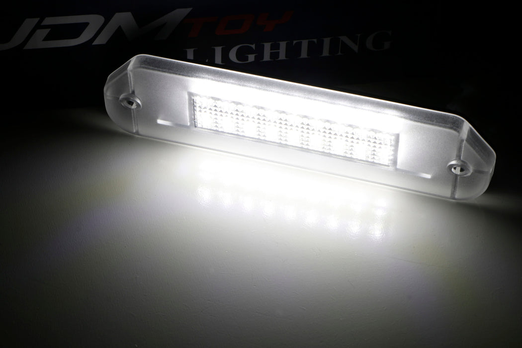18-SMD Full LED License Plate Light Kit For 92-95 Gen5 or 96-00 Gen6 Civic Coupe